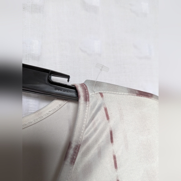 Boho Tie Dye Soft Stretchy Jersey Knit Beachy Maxi Dress Size L - Picture 6 of 6